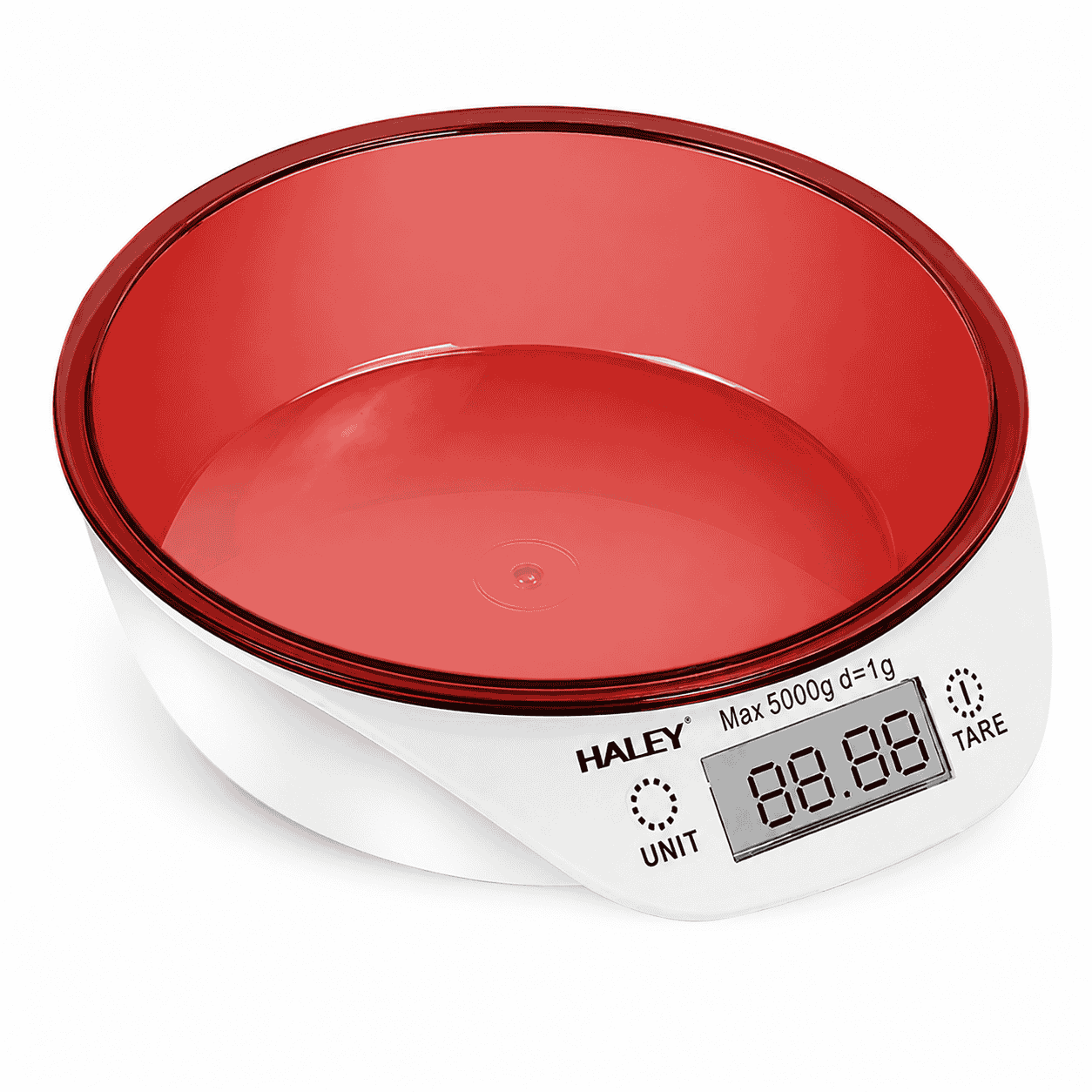 Cântar Electronic De Bucătărie Haley HY-5023, Cu Bol, Capacitate 5 Kg, Precizie 1 G, Display LCD