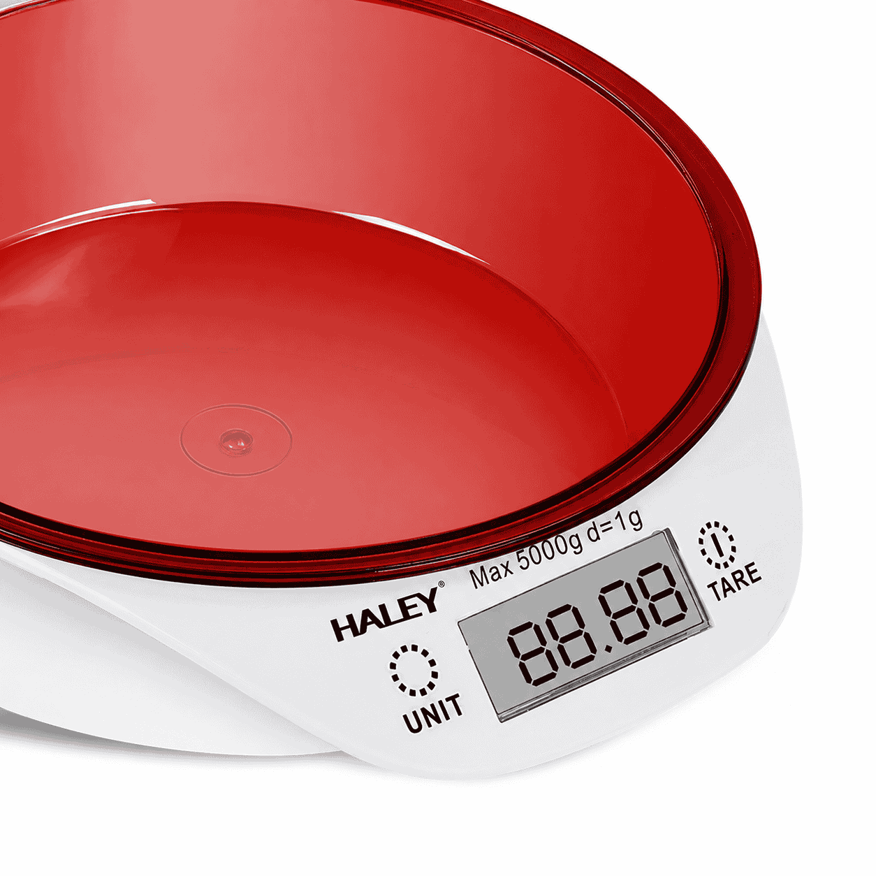 Cântar Electronic De Bucătărie Haley HY-5023, Cu Bol, Capacitate 5 Kg, Precizie 1 G, Display LCD
