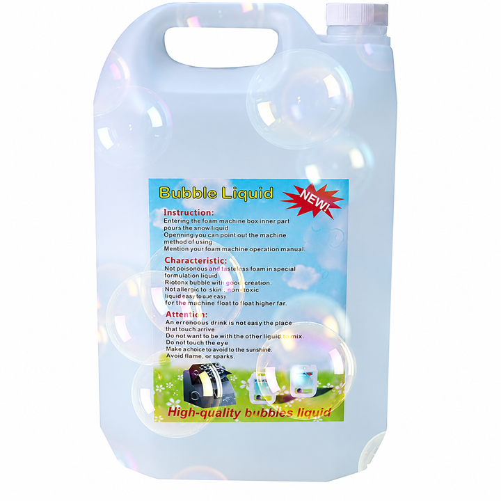 Lichid pentru Mașină de Baloane AT PERFORMANCE® B-5, 5L, Soluție Profesională pentru Baloane de Săpun