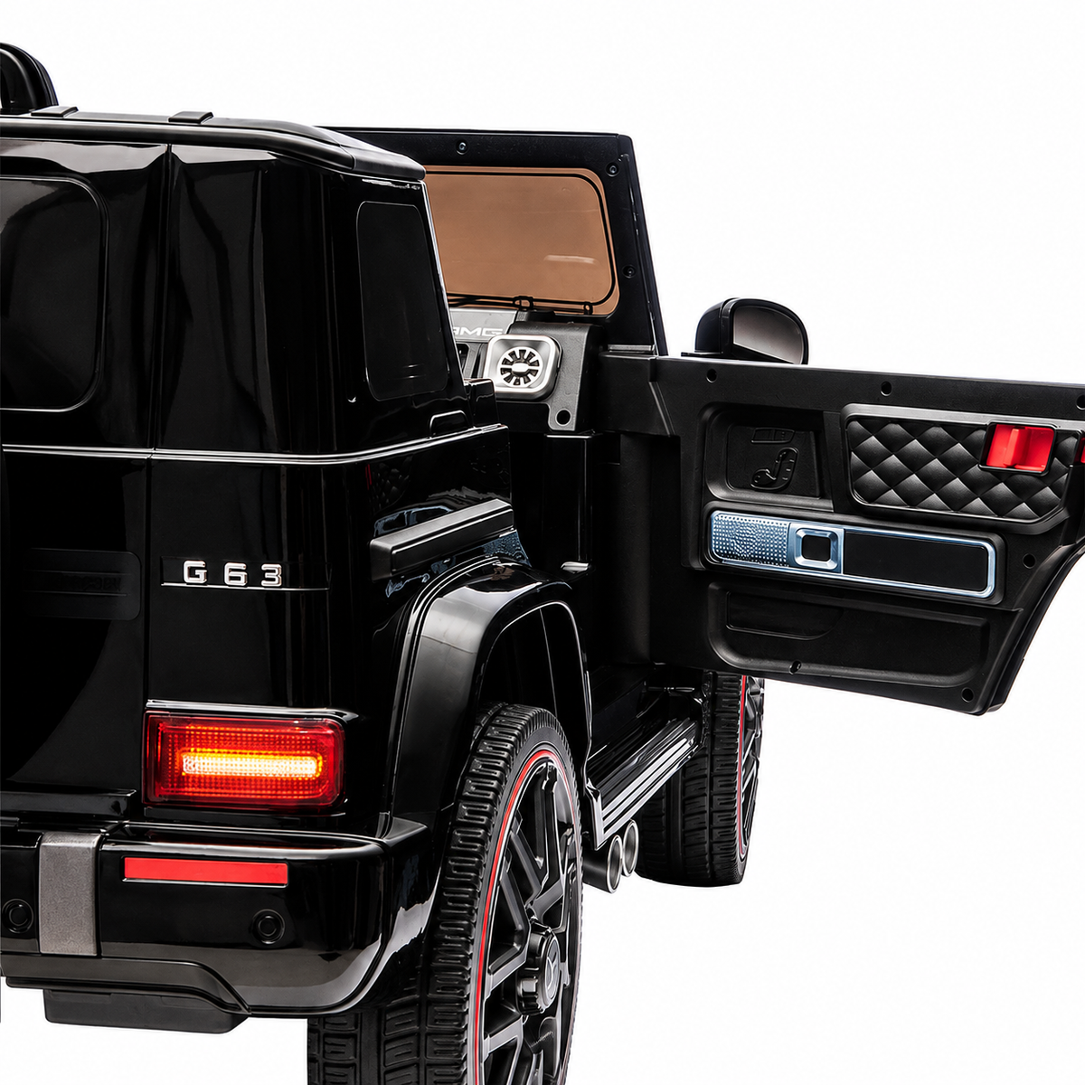 Mercedes-Benz AMG G63 – Mașinuță electrică oficial licențiată pentru copii (12V, 2 motoare de 30W)