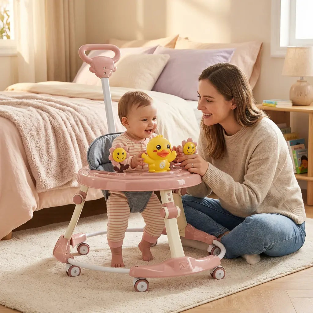 Premergător Multifuncțional, KIDOO® – Siguranță, Confort și Distracție pentru Primii Pasi ai Micuțului Tău