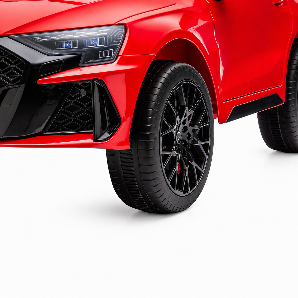 Mașinuță Electrică Pentru Copii KIDOO Audi RS 3 Sportback 2025, Licență Oficială Audi, 12V 4.5Ah, Telecomandă 2.4G, 3 Viteze, Bluetooth, USB, Lumini LED, Alb
