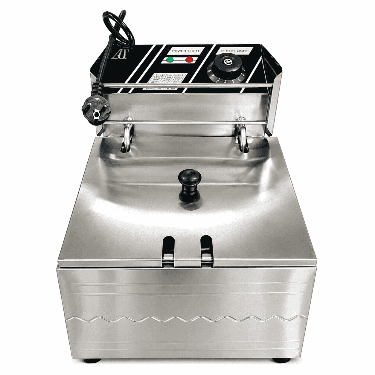 Friteuza Electrică Profesională din Inox AT-Performance – Putere 2500W, 6L