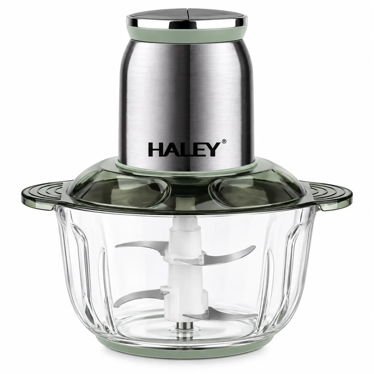 Tocător de alimente HALEY HY-1265, 1200 W, capacitate 5 L, 6 lame, 2 viteze, corp din oțel inoxidabil