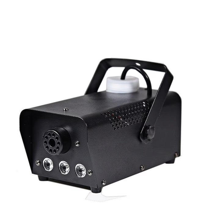 Mașină de Fum Profesională 600W AT PERFORMANCE®, cu Carcasă Metalică, Telecomandă, Negru