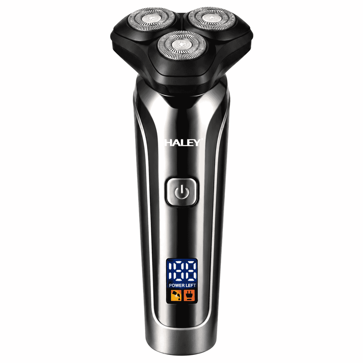 Aparat De Ras Electric Haley HY-4703, 3 Capete Rotative, Acumulator 1200 mAh, Autonomie 180 Minute, Waterproof, Încărcare USB