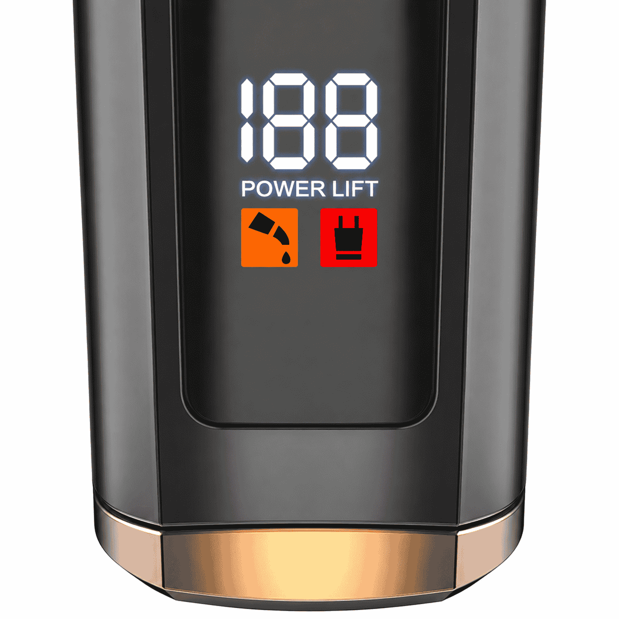 Aparat Profesional De Tuns Și Contur Haley HY-4512, Lamă Din Oțel, Acumulator 1300 mAh, Autonomie 150 Min, Display LED, USB Type-C