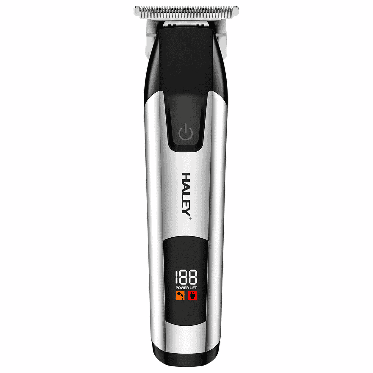 Mașină Profesională De Tuns Haley HY-4511, Acumulator 1200 mAh, Autonomie 150 Minute, Ecran Digital, Încărcare Type-C