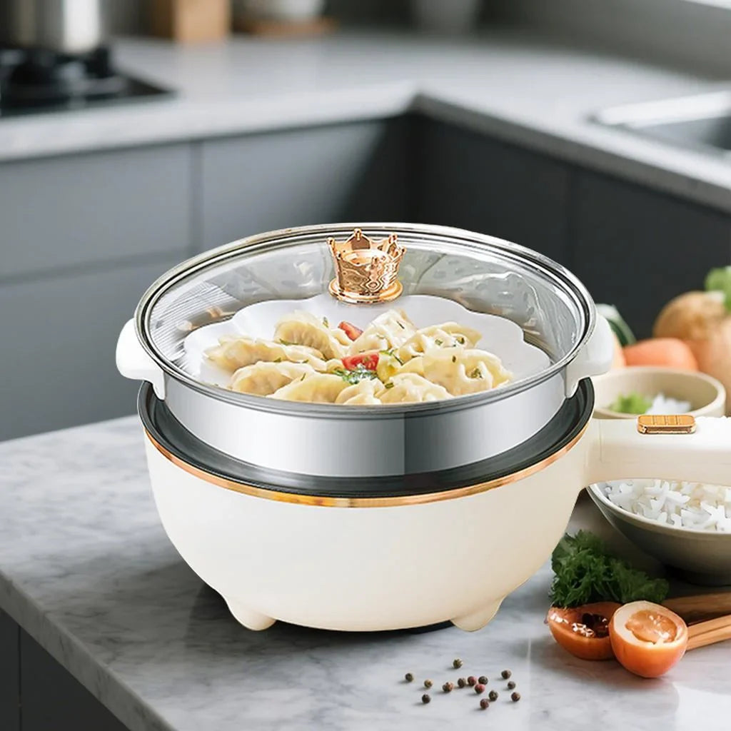 Haley HY-507 Electric Cooker 7L + 5L – Oală Electrică Multifuncțională 1350W
