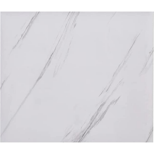 Rola tapet modern, imitatie de marmura At Performance rezistent, la apa, compact, autoadeziv, 60cmx 300 m, alb