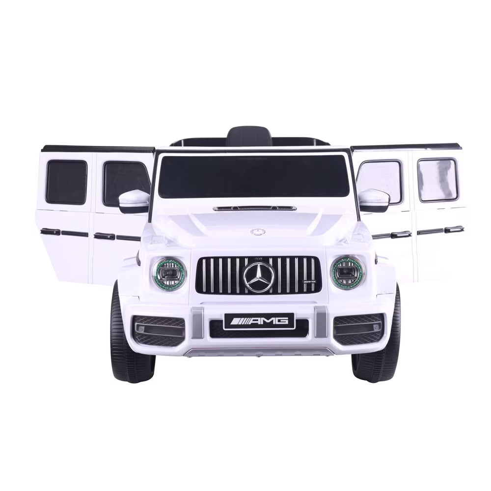 Mercedes-Benz AMG G63 – Mașinuță electrică oficial licențiată pentru copii (12V, 2 motoare de 30W)
