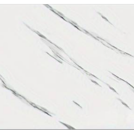 Set 10x Tapet Marmura, AT PERFORMANCE®, suprafata acoperire 1.8 mp, autoadeziv, waterproof, usor de montat, design modern, 30x60 cm, Alb