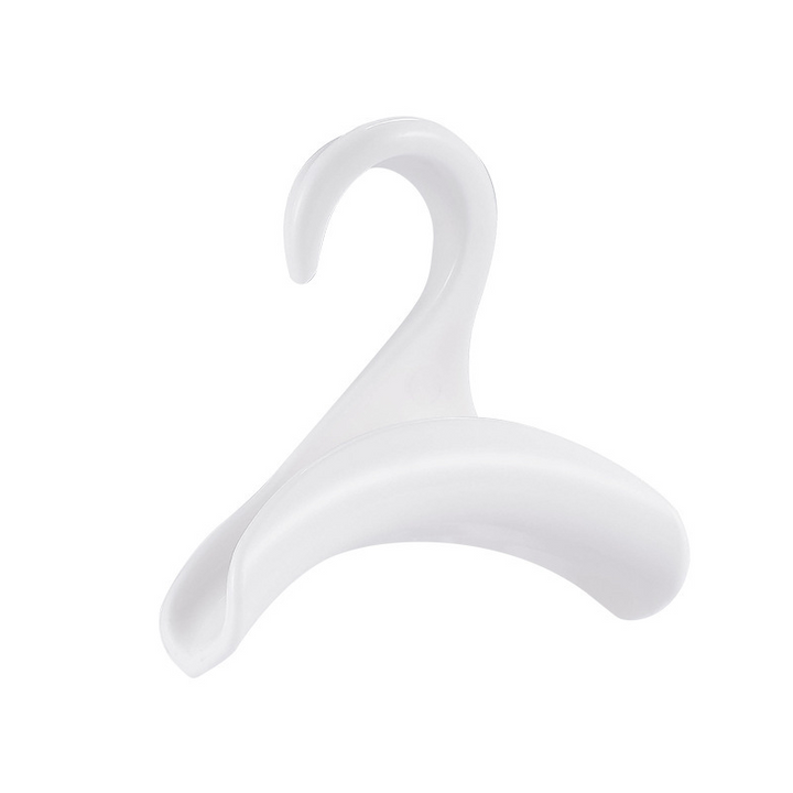 Set 4xcarlige pentru umeras, AT PERFORMANCE®, pentru genti de mana, pentru depozitare, culoare alb