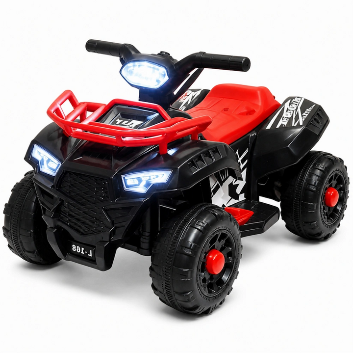 ATV Electric Copii KIDOO® L-168, 6V, 3–5 km/h, 3–8 ani – Distracție Off-Road, Sigur și Ușor de Utilizat