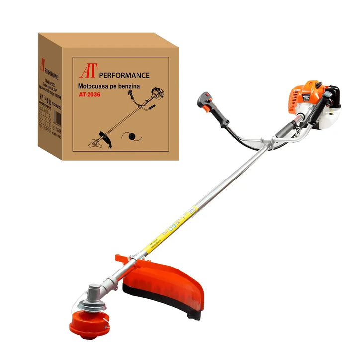 Motocoasă pe benzină AT Performance AT-2036, 52cc, 6CP, 11000 RPM, cu accesorii incluse