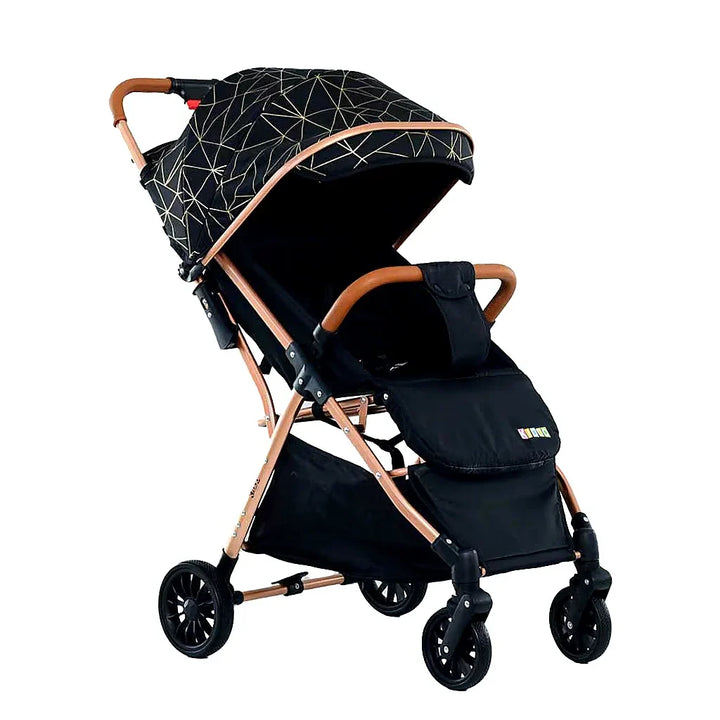 Cărucior pentru copii KIDOO 6607 pliabil, spătar reglabil, copertină mare, 0-36 luni, max. 22 kg