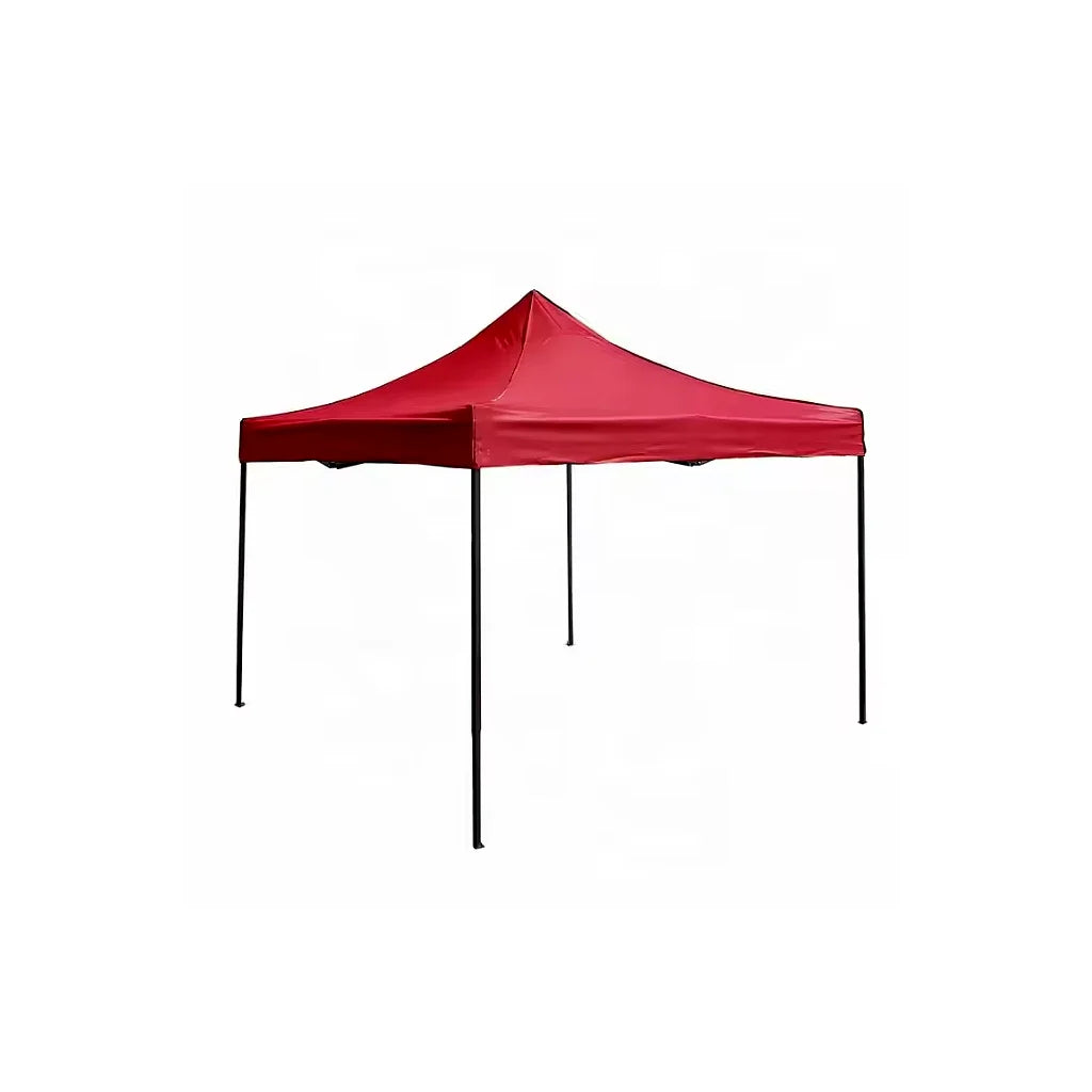 Cort tip Pavilion AT PERFORMANCE 3x3m , Prelata Impermeabila, Pliabil, Structura Metalica Solida, Pentru Curte, Gradina, Evenimente, Verde,Albstru,Alb, Rosu.